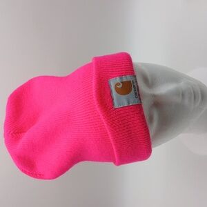 Pink Carhartt Beanie Hat Model #A18